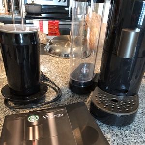 Verismo Coffee Maker and Milk Frother